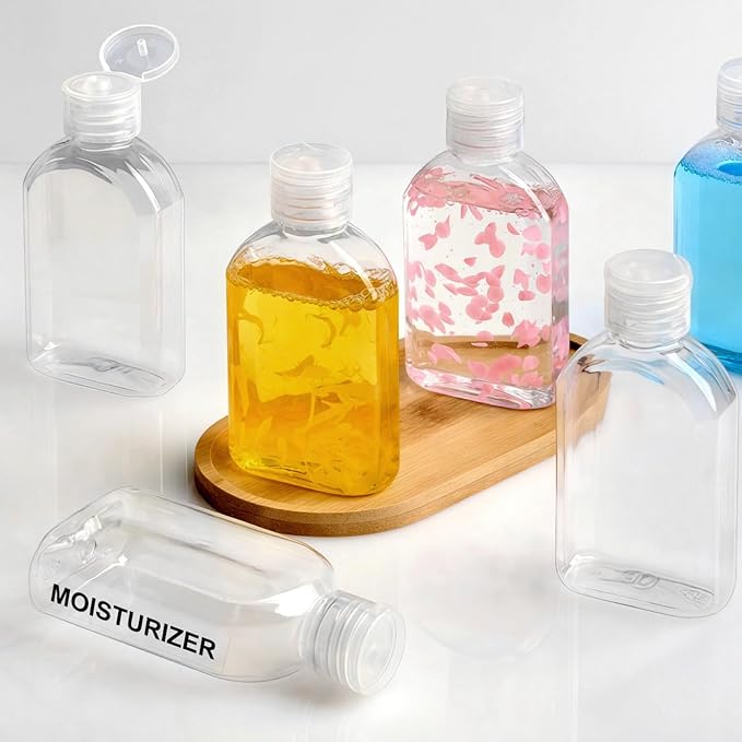 TUZAZO 6 Pack Travel Bottles for Toiletries 3.4oz/100ml Travel Size Containers - Image 6
