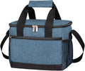 iknoe Large Foldable Cooler Bag, 8.5L Insulated Lunch Bag, Leakproof Lunch by Iknoe