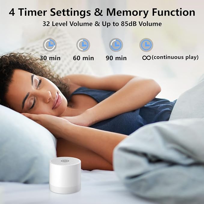 Portable Baby Sound Machine Mini White Noise Machine - Image 5