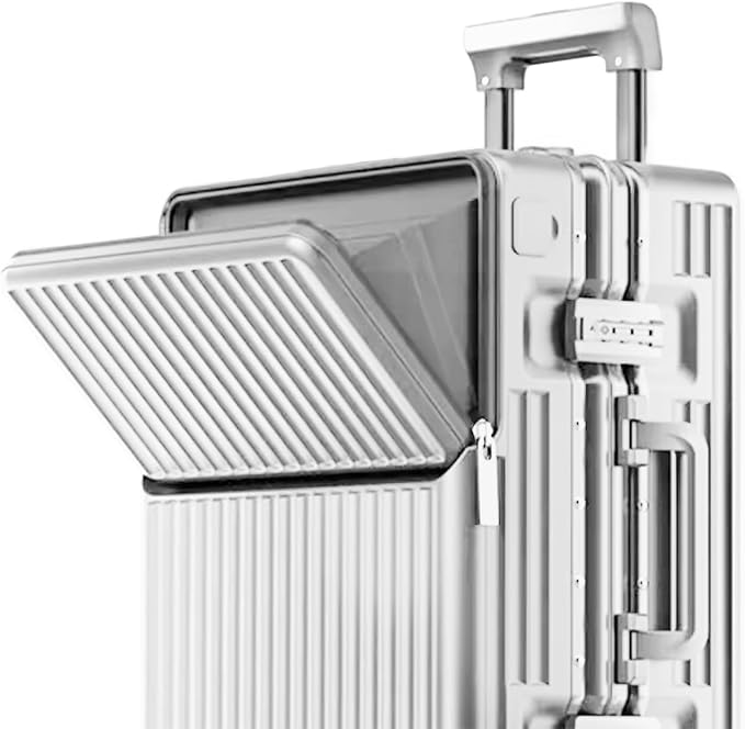 2-Piece Hardshell Zipperless Luggage Set, 20/26" Aluminum Frame Hardshell - Image 6