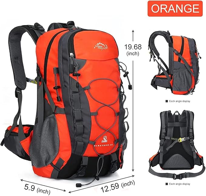 INOXTO lightweight Hiking Backpack 35L/40L Hiking Daypack - Image 3