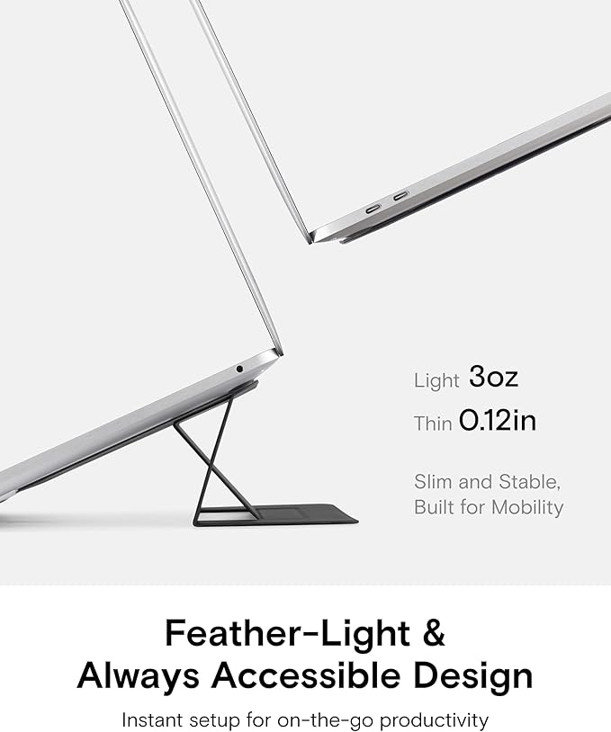 MOFT Laptop Stand for Desk, Adhesive Laptop Stand - Image 2