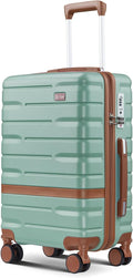 Luggage Sets 3 Piece with TSA Lock Hardside PC+ABS Carry On Suitcase with YKK by Unknown