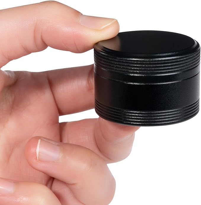 XHT Small Round Black Pill Box by XHT