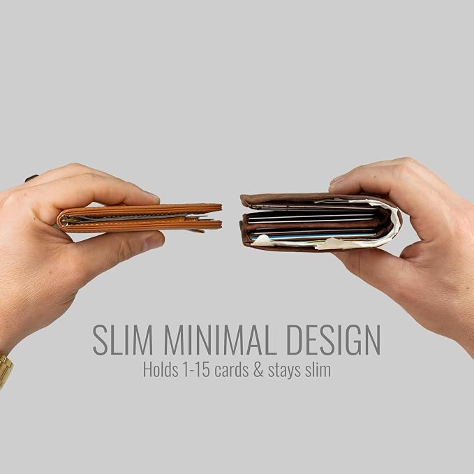 Kings Loot Wallet for Men | Customized Minimalist Slim RFID Blocking Leather - Image 3