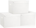 Large 17" 42 Quarts Collapsible Stackable Storage Bins by Bagnizer
