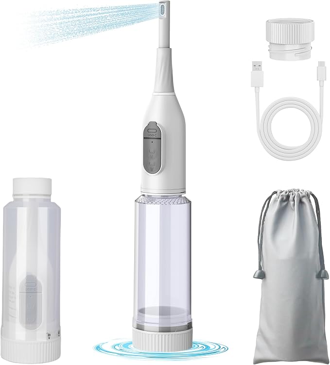 Portable Bidet for Travel – Electric Peri Bottle by NAISMUMMY