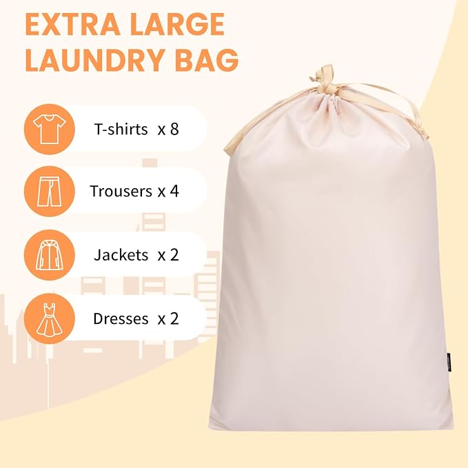 BAGAIL 6 Set Packing Cubes Luggage Packing Organizers - Image 5