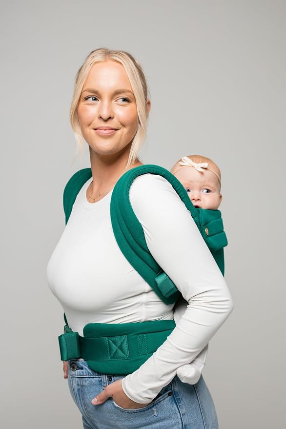 Mabē Monarch Ergonomic Baby Carrier – Premium Cotton Soft Structured Newborn to - Image 4