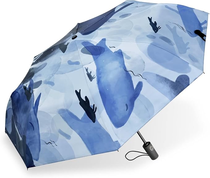 Cuby UV Sun Umbrella Compact Folding Travel Umbrella Auto Open and Close by CUBY