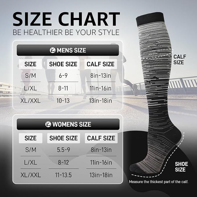 Kickticks 4 Pairs Compression Socks - Image 6