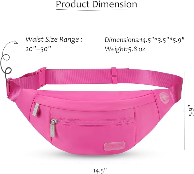 MAXTOP Large Crossbody Fanny Pack - Image 5