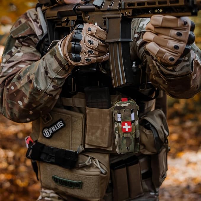 Tourniquet Pouch, Small Trauma Medical Kit Tactical First Aid - Image 4
