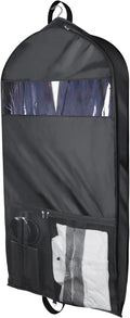 Univivi Garment Bags for Travel and Storage 43" Hanging Suit Bag Clear Suits by Univivi