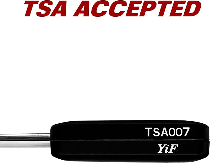 BV TSA Accepted Luggage Travel Lock, Set-Your-Own Combination Lock - Image 6