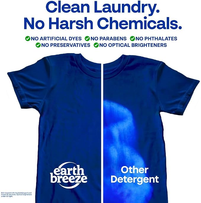 Earth Breeze Laundry Detergent Sheets Fresh Scent - Image 2