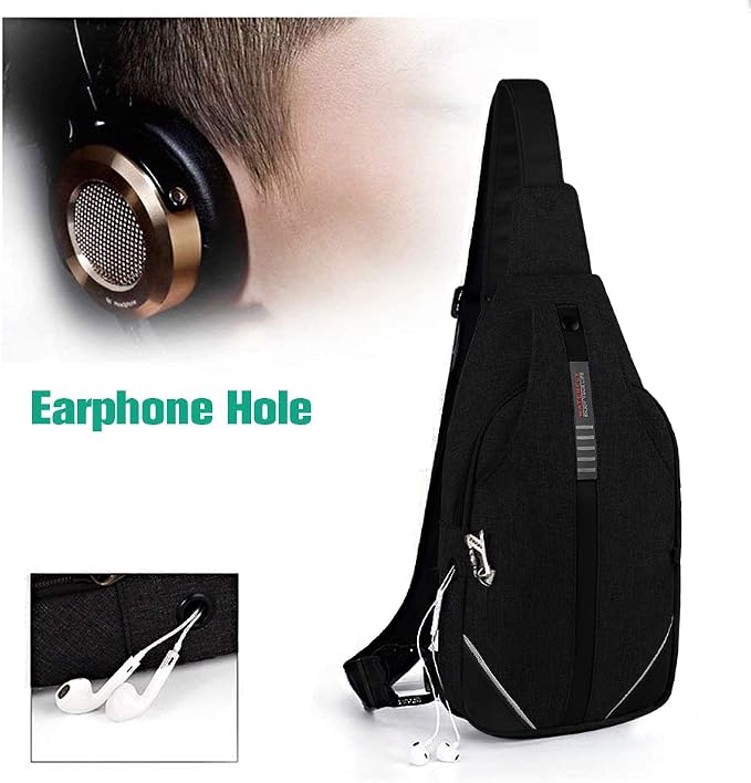 WATERFLY Small Crossbody Sling Backpack Anti Theft Backpack - Image 8