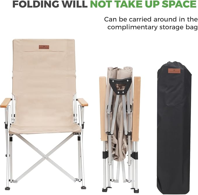 Folding Camping Chair Portable Chairs - Image 6