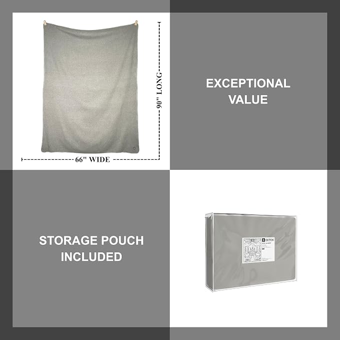 EKTOS 100% Virgin Wool Blanket, Heavy Duty Camp Gear, Cold Weather Bedding - Image 5