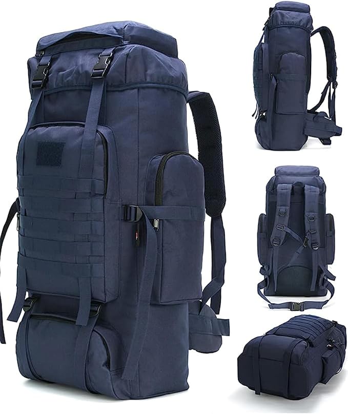 King'sGuard 70L Camping Hiking Backpack Tactical Backpack Military Molle by King%27sGuard