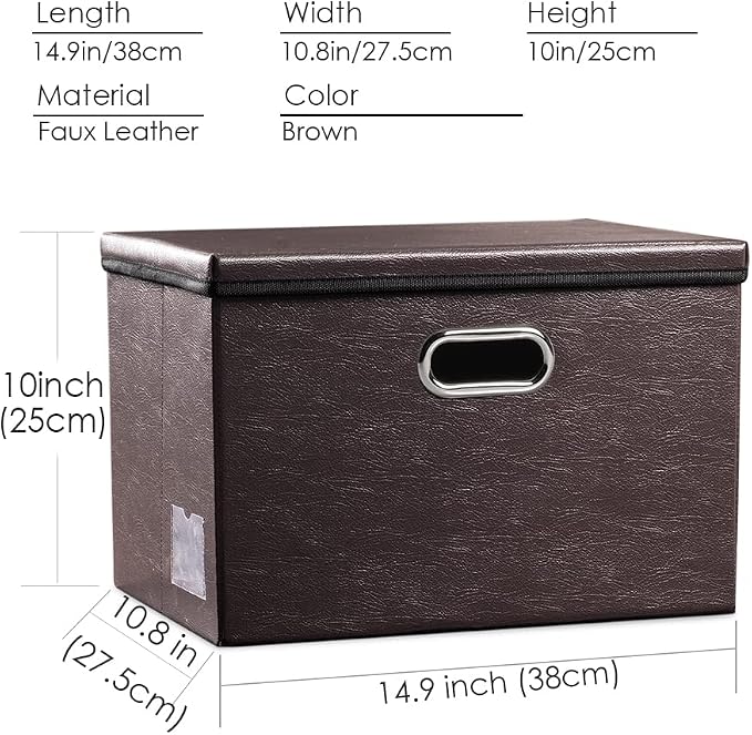 PRANDOM Collapsible Storage Bins - Image 6