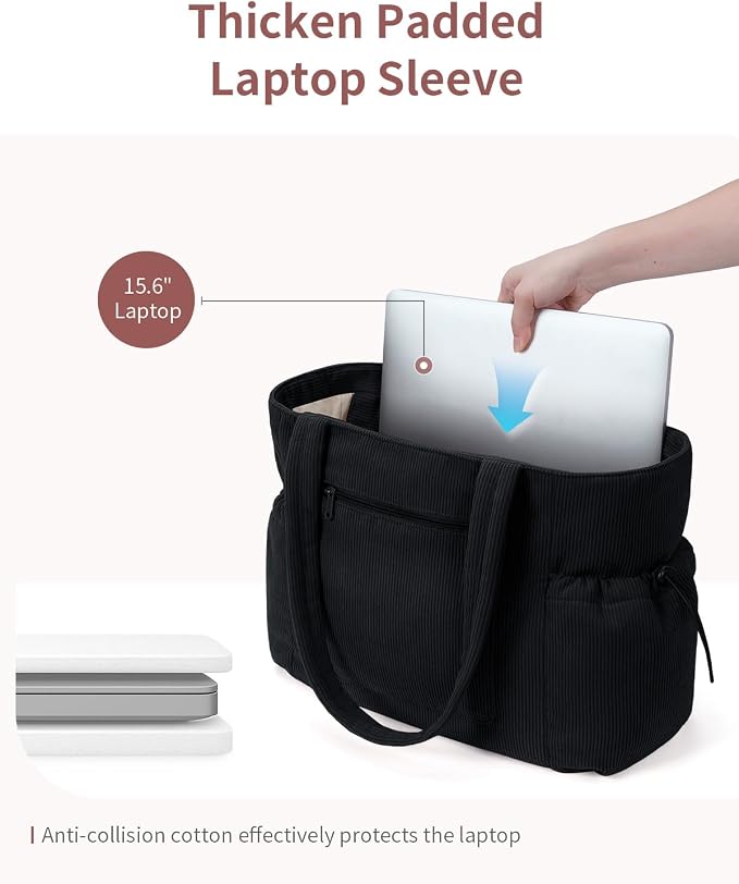 ECOHUB Tote Bag for Women, Work Tote Bags - Image 5