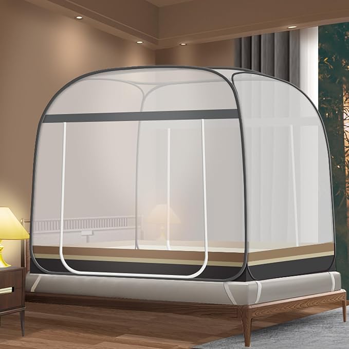 CMINGJ Mosquito Net for Bed, Portable pop up Mosquito Netting by CMINGJ
