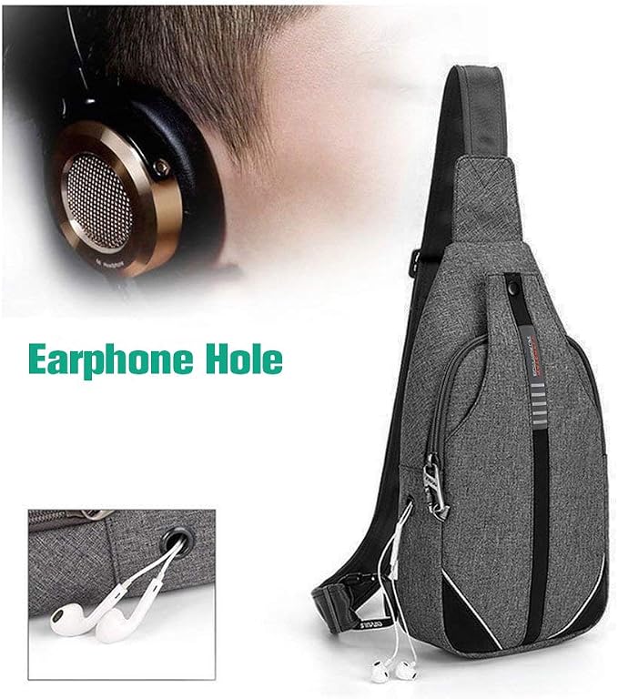 WATERFLY Small Crossbody Sling Backpack Anti Theft Backpack - Image 8