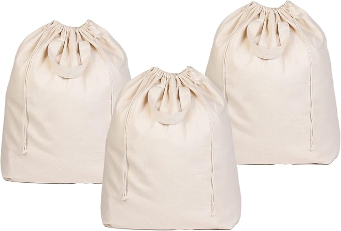 Heavy Duty Laundry Hamper Bags by OrganicCottonMart