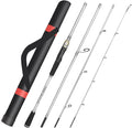 THKFISH Travel Fishing Rods, 4 Piece Spinning Rod by THKFISH