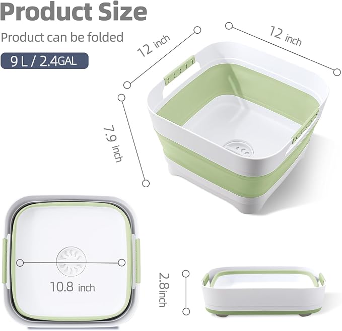 Collapsible Wash Basin for Baby Bottles - Image 2
