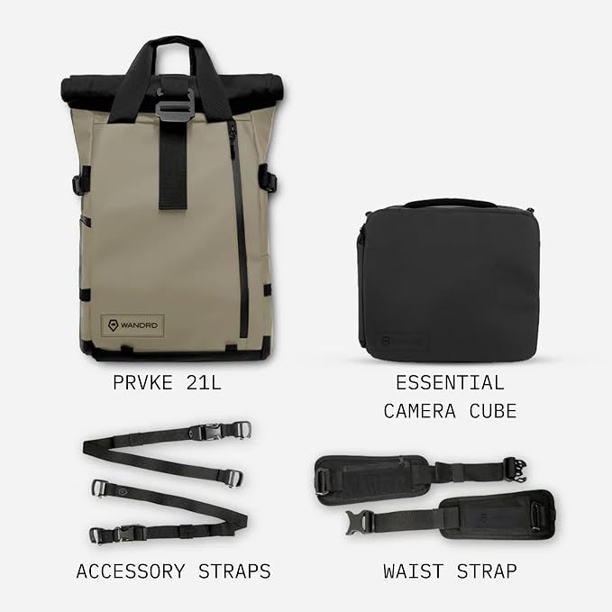 WANDRD PRVKE 21L, V3 Photography Bundle: Weather-Resistant Travel & Camera - Image 2
