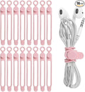 Nearockle 16Pcs Silicone Cable Straps Wire Organizer by ELECTRONICSORGANIZATION
