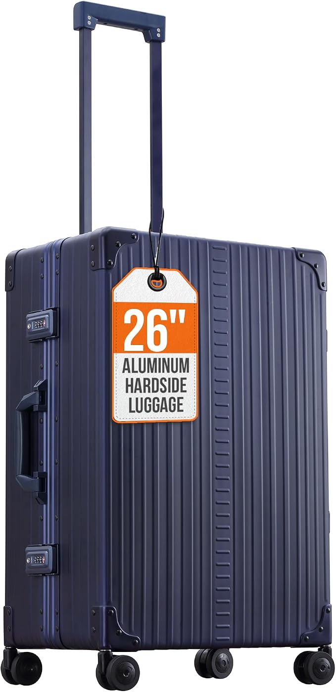Aleon All Aluminum Lightweight 26" Carry-On Luggage by Aleon