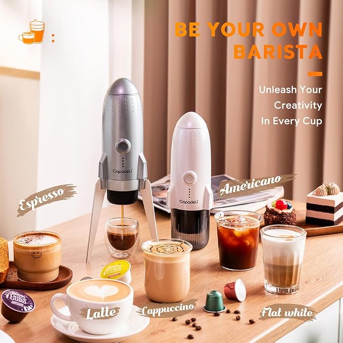 3 in 1 Portable Espresso Machine On the Go, Self-Heating Electric Espresso Maker - Image 9
