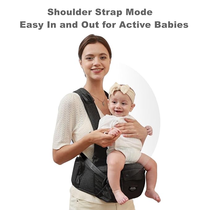 SUNVENO 3 in 1 Ergonomic Baby Carrier - Image 5