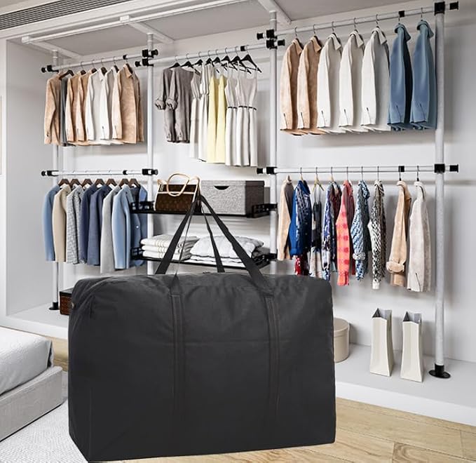 Large Storage Bags, 150L Waterproof Foldable Travel Duffle Bag - Image 5