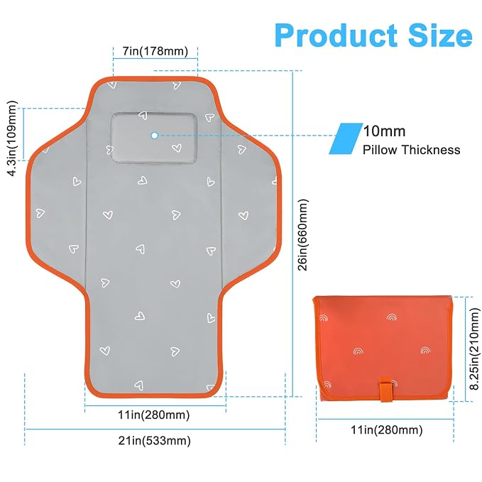 Baby Portable Changing Pad Travel - Image 4