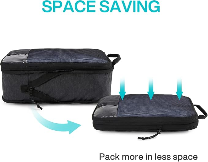 BAGSMART 6 Set Compression Packing Cubes - Image 4