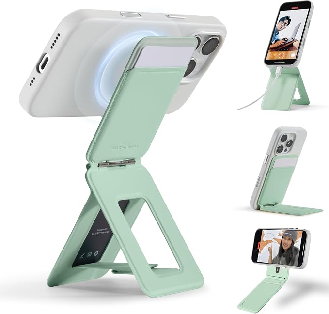 MOFT Phone Tripod Wallet for iPhone, Mulit-Angles, Lightweight Phone Stand by MOFT