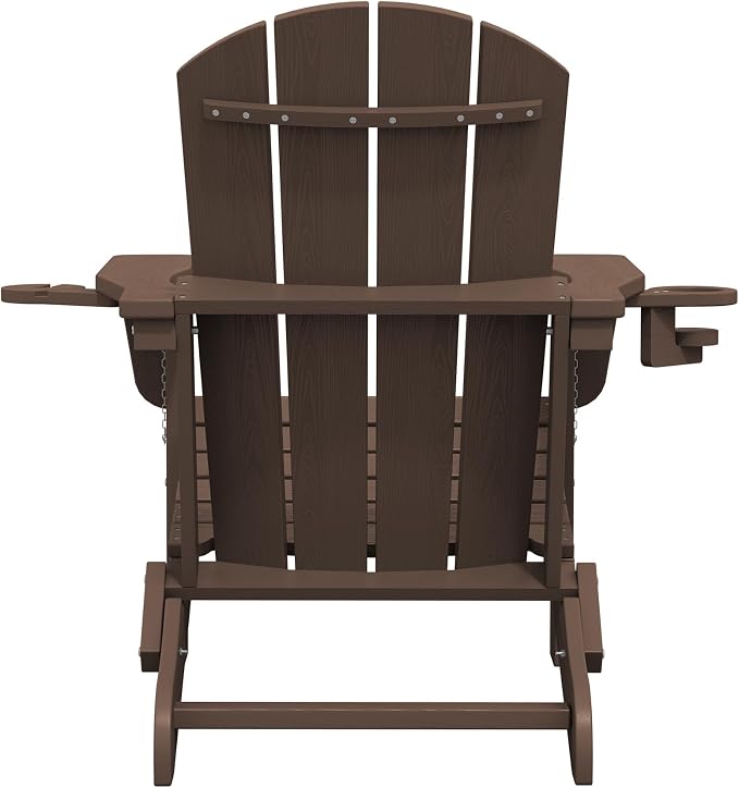 SERWALL Adirondack Chair with Cup Holders - Image 12