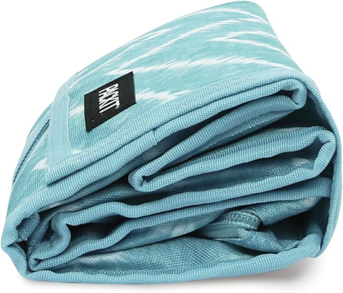 Freezable Lunch Bag, Aqua Tie Dye - Image 4