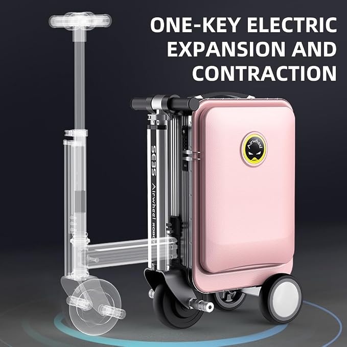 Airwheel SE3S Smart Rideable Suitcase Electric Luggage Scooter - Image 2