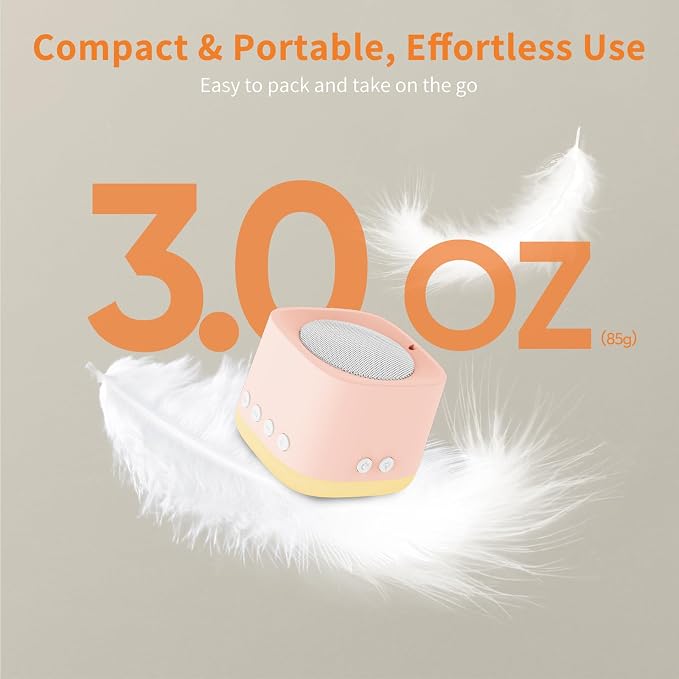 Portable White Noise Machine, Mini Sound Machine - Image 2