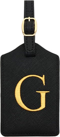 Luggage Tag PU Leather for Suitcase Baggage Handbag Travel Bag Label Suitcase by CHOIEO