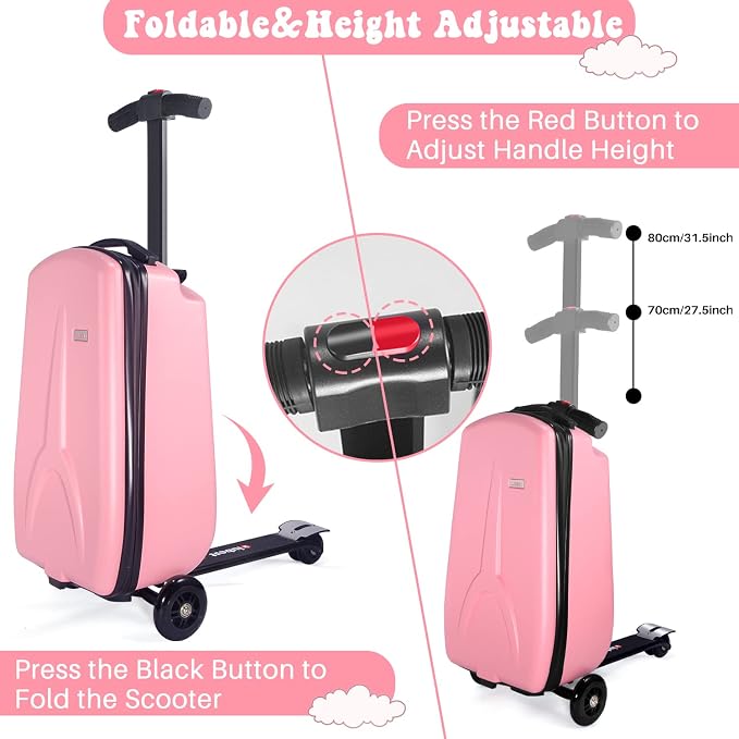 MRPLUM 20" Ride-On Suitcase - Image 4