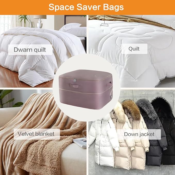Ultra Space Saving Self Compression Storage Bags - Image 8