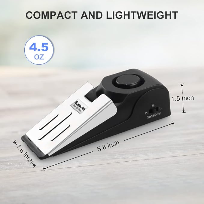 3 Pack Door Stop Alarm, Door Stopper - Image 6
