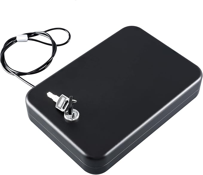 Dalmbox Gun Safe for Pistols Small Handgun Lock Box - Image 7