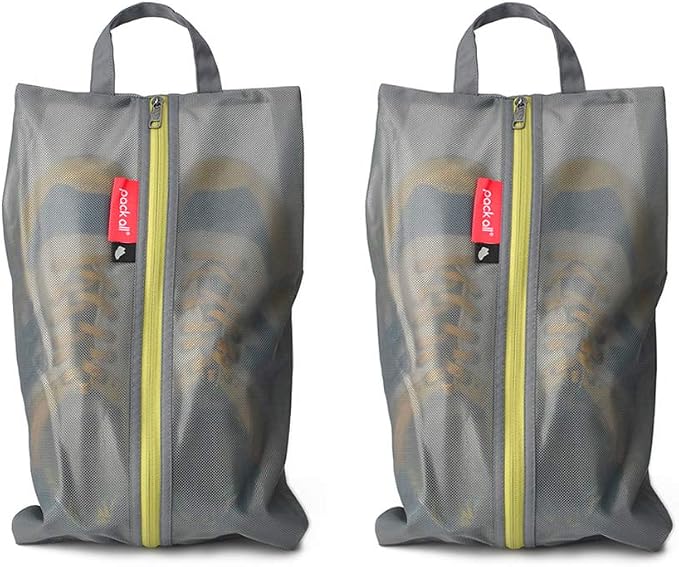 pack all Shoe Bag for Travel, Water-Resistant Shoe Pouch for Gym, by packall